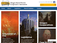 Tablet Screenshot of oreca.org